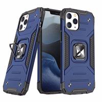 Wozinsky Ring Armor Case statīvs izturīgs aizsargvāks iPhone 13 Pro Max zils