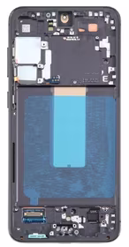 LCD screen Samsung S916 S23+ 5G ar touch screen un frame Phantom Melns OLED (real size)