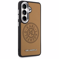 Karl Lagerfeld maciņš Perforated KL MagSafe Samsung Galaxy S26 brūns