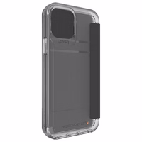Maka tipa maciņš Gear4 D3O Wembley Flip Wallet iPhone 12 / 12 Pro caurspīdīgs