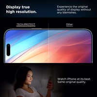 Tech-Protect Quick Set+ 2-gab. komplekts rūdīts stikls iPhone 14 Pro - melns