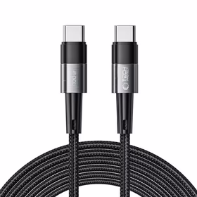 Tech-Protect UltraBoost USB-C / USB-C PD kabelis 100W 5A 3m - pelēks