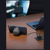 Bluetooth skaļruņi Energea Magaudio Go Plus Qi MagSafe ar siksniņu grafīta