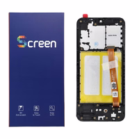 OG LCD displejs SAMSUNG A20E A202F OEM ar rāmi