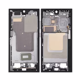 Vidējais rāmis Samsung S928 S24 Ultra Titāna melns (zils / zaļš)