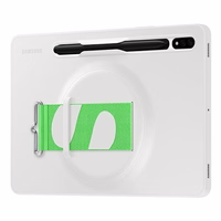 SAMSUNG EF-GX700CW TAB S8 MACIŅŠ AR SIKSNIŅU BALTA KASTĪTE