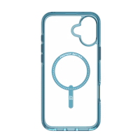 ZAGG Santa Cruz Snap Magnētiskais viedtālruņa apvalks iPhone 16 Plus - zils