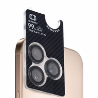 Rūdītais stikls Tel Protect Titanium objektīva 99% AR Aramid sērija kamerai Samsung Galaxy S25 (3 gab.)