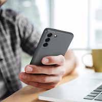 METALLIC viedtālruņa apvalks SAMSUNG S25 Edge pelēks