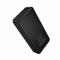 Ārējā baterija Power Bank Hoco J154A 22.5W 20000mAh melna