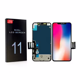 LCD ekrāns Apple iPhone 11 ar skārienjūtīgo ekrānu JH INCELL FHD (noņemams IC)
