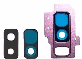 Samsung G965 S9 Plus lens priekš camera Burgundy Sarkans HQ