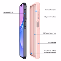 Korpuss Dux Ducis Samsung A175 A17 4G/A176 A17 5G rozā krāsā