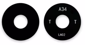 Samsung A346 A34 5G lens priekš camera Melns (Macro Lens) 1pcs (service pack)