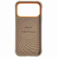 Nimmy Cool&Cute 2.0 Lāča apvalks viedtālrunim iPhone 17 Pro - beige