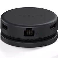 Adapteris HUB 7in1 USB C Satechi Multiport ST-POTG7C pusnakts melns