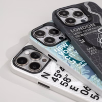 Benks Magnētiskais City New York viedtālruņa apvalks Iphone 16 Plus