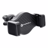 FORCELL F-GRIP Carbon H-CF509 auto turētājs gaisa ventilim melns