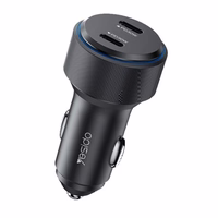 YESIDO CAR LĀDĒTĀJS Y48 PD 60W 2xUSB-C melns