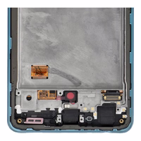 Komplekts LCD ekrāns SAMSUNG A72 4G A725F GH82-25460B zils