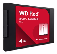 SanDisk sarkans WD ™ SA500 SATA SSD 2,5"/7 mm POWERED BY 4 TB