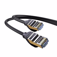 Baseus Ethernet RJ45, 10Gbps, 1m tikla kabelis (melns)