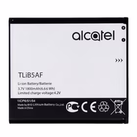 Baterija Alcatel TLiB5AF priekš Modem One Touch/Pop C5/OT5036/OT5036D/OT5036/OT5036D/S800/S710 1800mAh