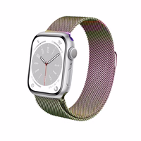Crong Milano Steel - Stainless Steel siksniņa Apple Watch 38/40/41/42 mm (Iridescent)