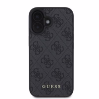 Guess 4G Classic viedtālruņa apvalks iPhone 16 - melns