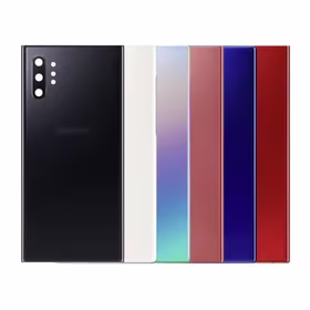Aizmugurējais vāciņš Saderīgs ar Samsung N975 Note 10 Plus / Aura Zils / (ar camera lens) HQ