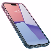 Spigen Liquid Crystal viedtālruņa apvalks iPhone 15 Pro - rozā/zils