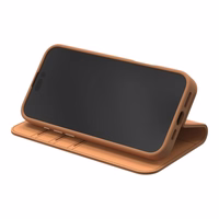 Moshi Overture MagSafe - 3-in-1 Leather Flip maciņš iPhone 16 Pro (Caramel brūns)