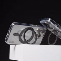 CARE by PanzerGlass Funkcionālais viedtālruņa apvalks ar statīvu iPhone 16 Plus 6.7" melns/melns Magnētiskais 1323