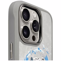 Nimmy Pantera magnētiskais viedtālruņa apvalks iPhone 16 Pro Max - pelēks