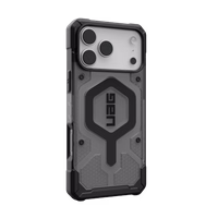 UAG Pathfinder Clear MagSafe Maciņš iPhone 17 Pro Max - Gray/Melns