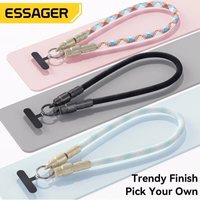 USB Kabelis Essager "Rope" zils 60W "Type-C / Type-C" 30cm