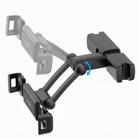 Tech-Protect V2 automašīnas galvas balsta turētājs - melns