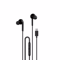Dudao X3C+ Wisarkans USB-C In-Ear Austiņas 1.2m - Melns