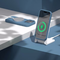 Etteri Silicone Mag maciņš iPhone 15 Pro 6,1" tumši zils