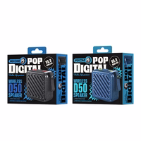 WEKOME D50 Pop Digital Series - portatīvs bezvadu Bluetooth V5.2 skaļrunis (melns)