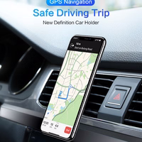 Maxlife turētājs automašīnas ventilācijas atverei MXCH-13 magnētiskais sudraba krāsā