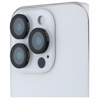 Guess Max Lens aizsargājošs metāla rūdītais stikls iPhone 16 Pro / 16 Pro Max