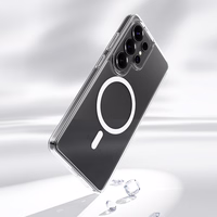 Rock Crystal caurspīdīgs Series Magnetic Maciņš for Samsung Galaxy S26 caurspīdīgs