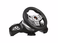 NanoRS RS700 Gaming Controller melns, sudraba USB Steering wheel Analogue / Digital Android, PC, PlayStation 4, Playstation 3, Xbox One.
