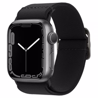 Spigen Fit Lite siksna Apple Watch 4/5/6/7/8/9/SE/Ultra (42/44/45/49 mm) - melna