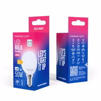 Forever Light LED Bulb E14 G45 4.8W 630lm 6000K class E