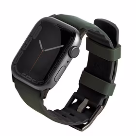 Uniq Linus siksniņa Apple Watch 1/2/3/4/5/6/7/8/SE/SE2/Ultra 42/44/45/49mm - zaļš