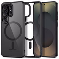 Tech-Protect Magmat MagSafe Maciņš for Samsung Galaxy S26 Ultra - caurspīdīgs melns