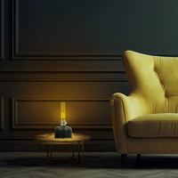 Retro Petroleum LED Lampa melns FLR-25 Forever Light