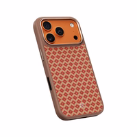 Benks Magnetic Armor Pro Armor Grid Kevlar Case Metal Frame 600D (YB69) priekš Iphone 17 Pro orange